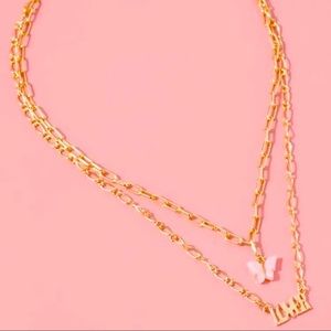 Butterfly Lover Layered Necklace